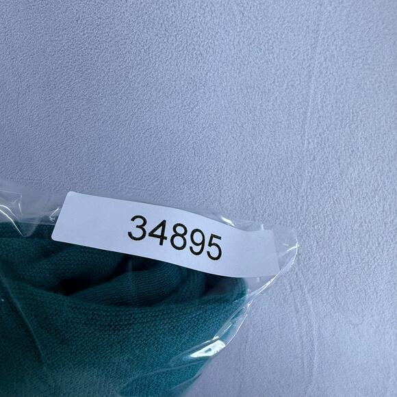 Vintage London Fog Cardigan Sweater Men's Medium Blue Made In USA Knit Grandpa - Picture 8 of 8